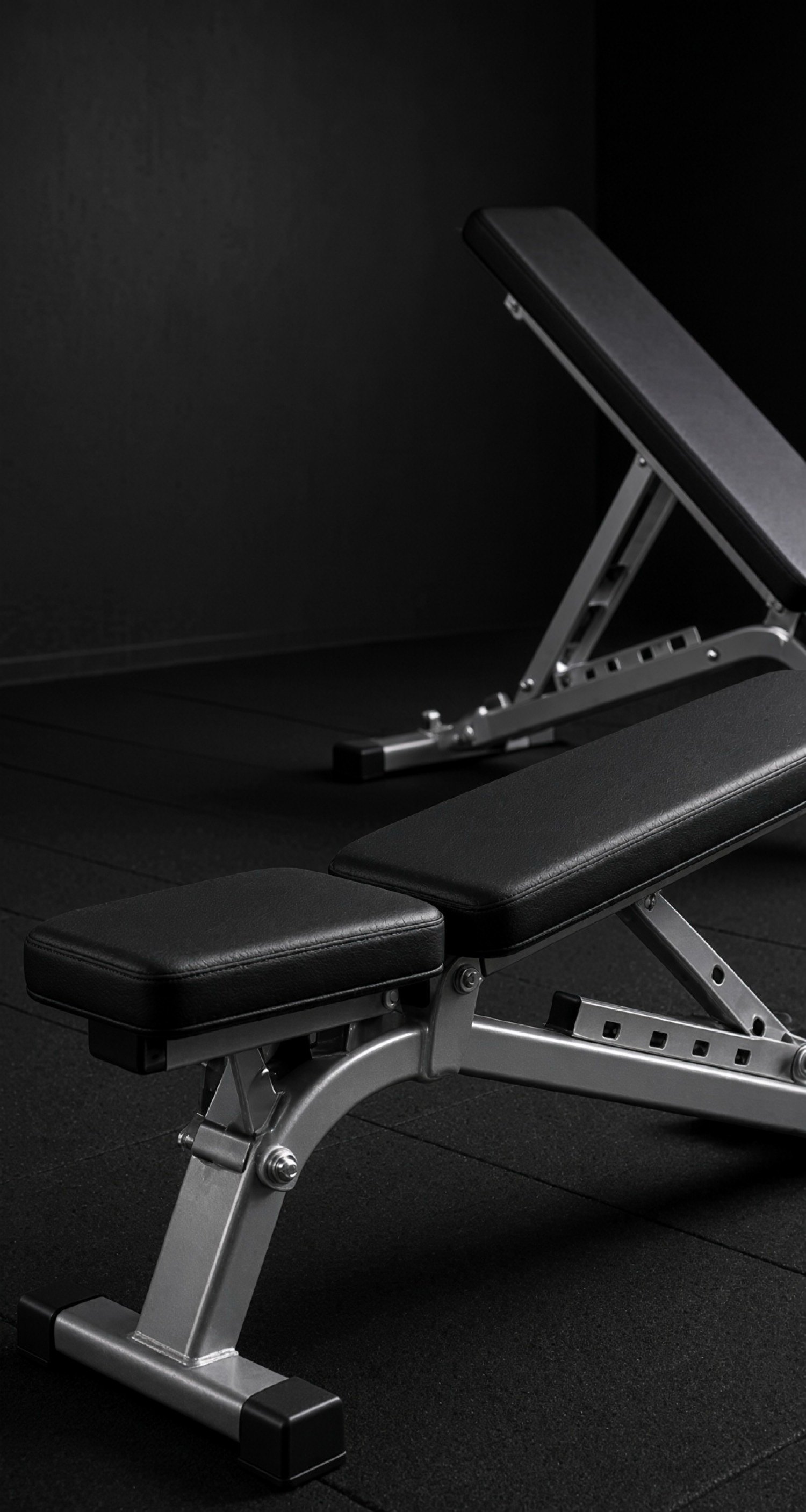 Adjustable benches in the Techny Fitness studio